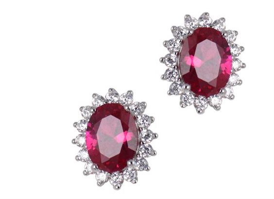 Orecchini Bluamante Donna in Argento Cubic Zirconia BOR385ZGR - BOR385ZGR